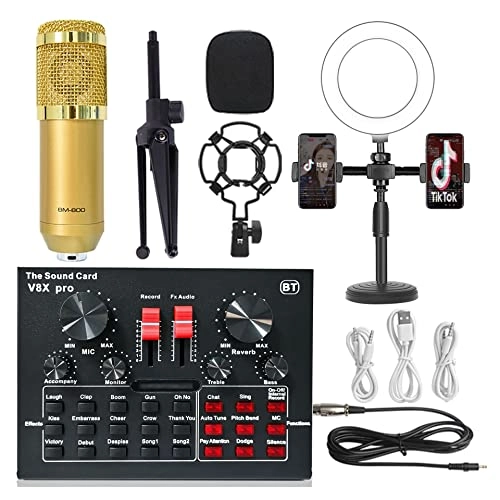 BM800 + V8XPRO + BG16 Wireless Microphone Bundle