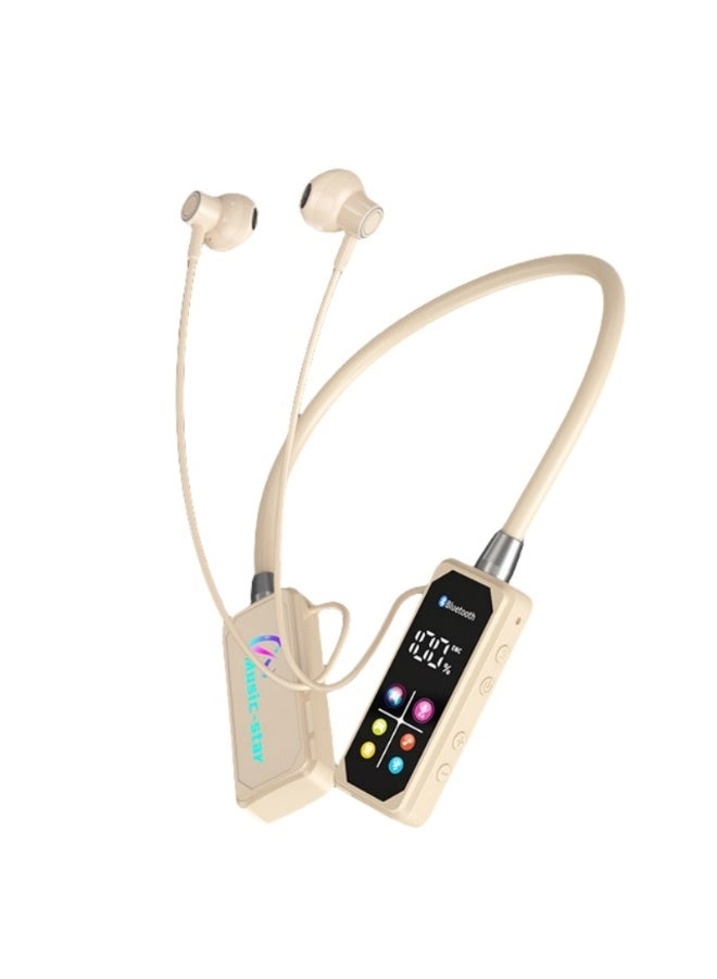 Digital Noise Cancelling Neck Hanging Wireless Earphone