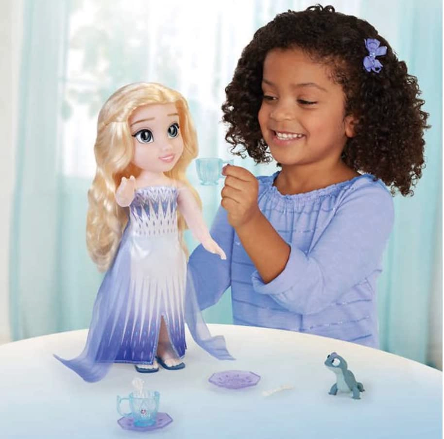 (Refurbished) Elsa Doll - Frozen Princess + Bruni Doll
