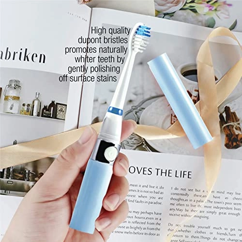 Portable Sonic Toothbrush - 22,000 Strokes Per Minute 3 Brush Heads