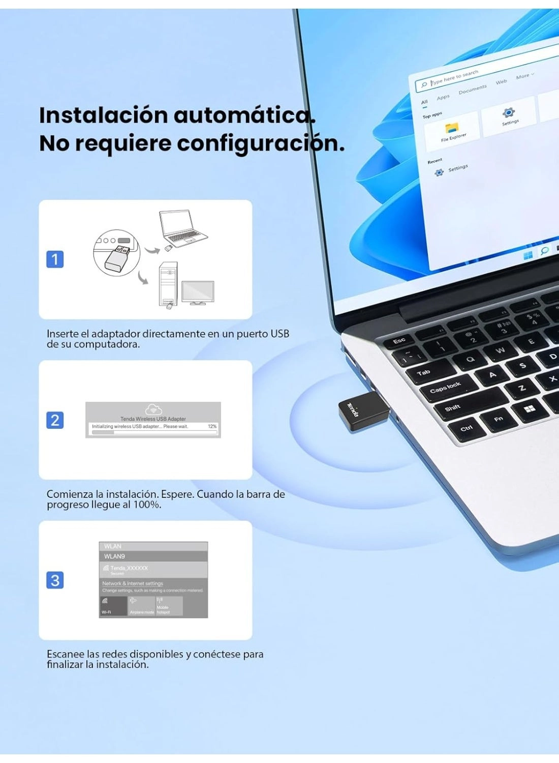 AX900 - Dual Band USB Wireless