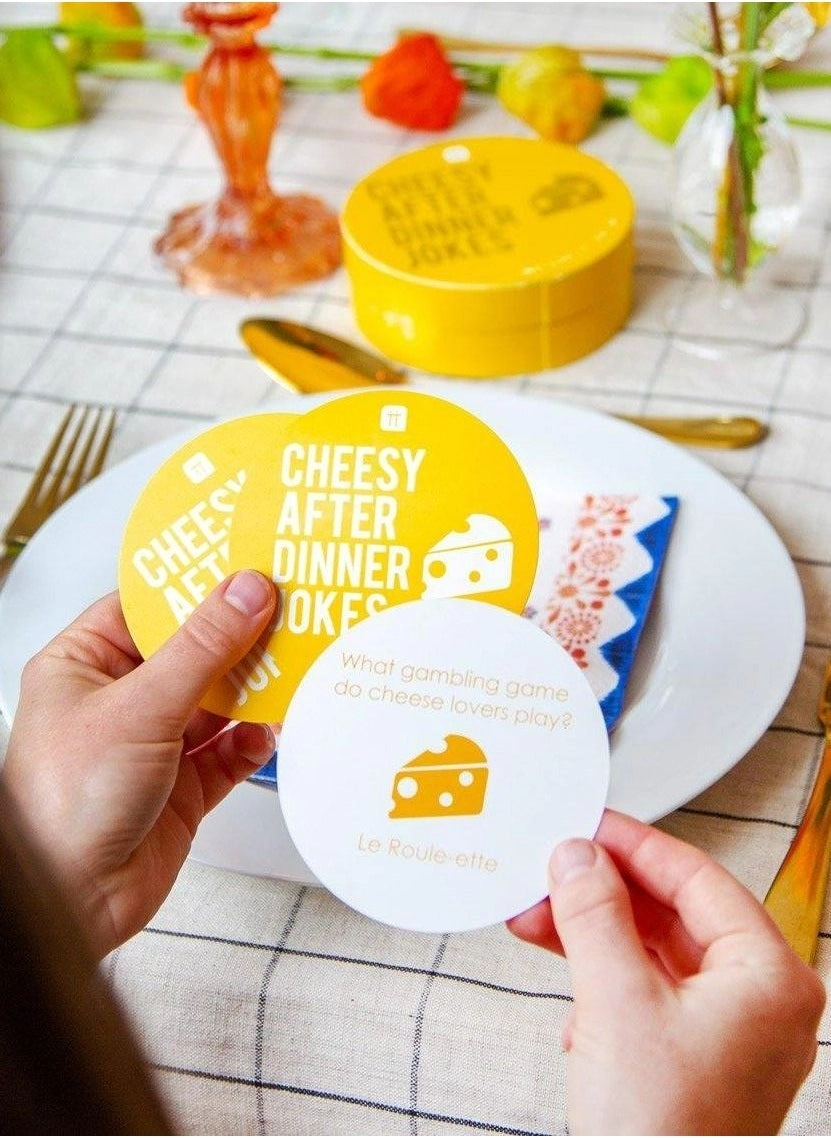 After Dinner Cheesy Jokes - Suitable for 8 years and above