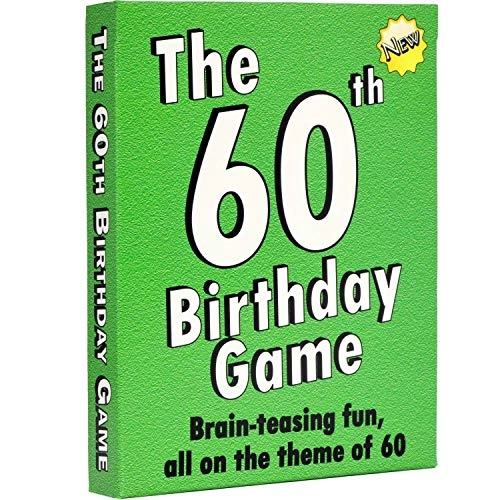 60th Birthday Game - English Kid,Teen,Adult