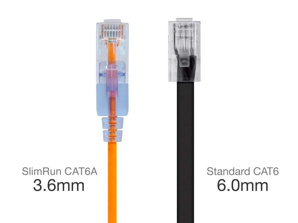 Cat6A PoE Patch Cable - 2 Feet