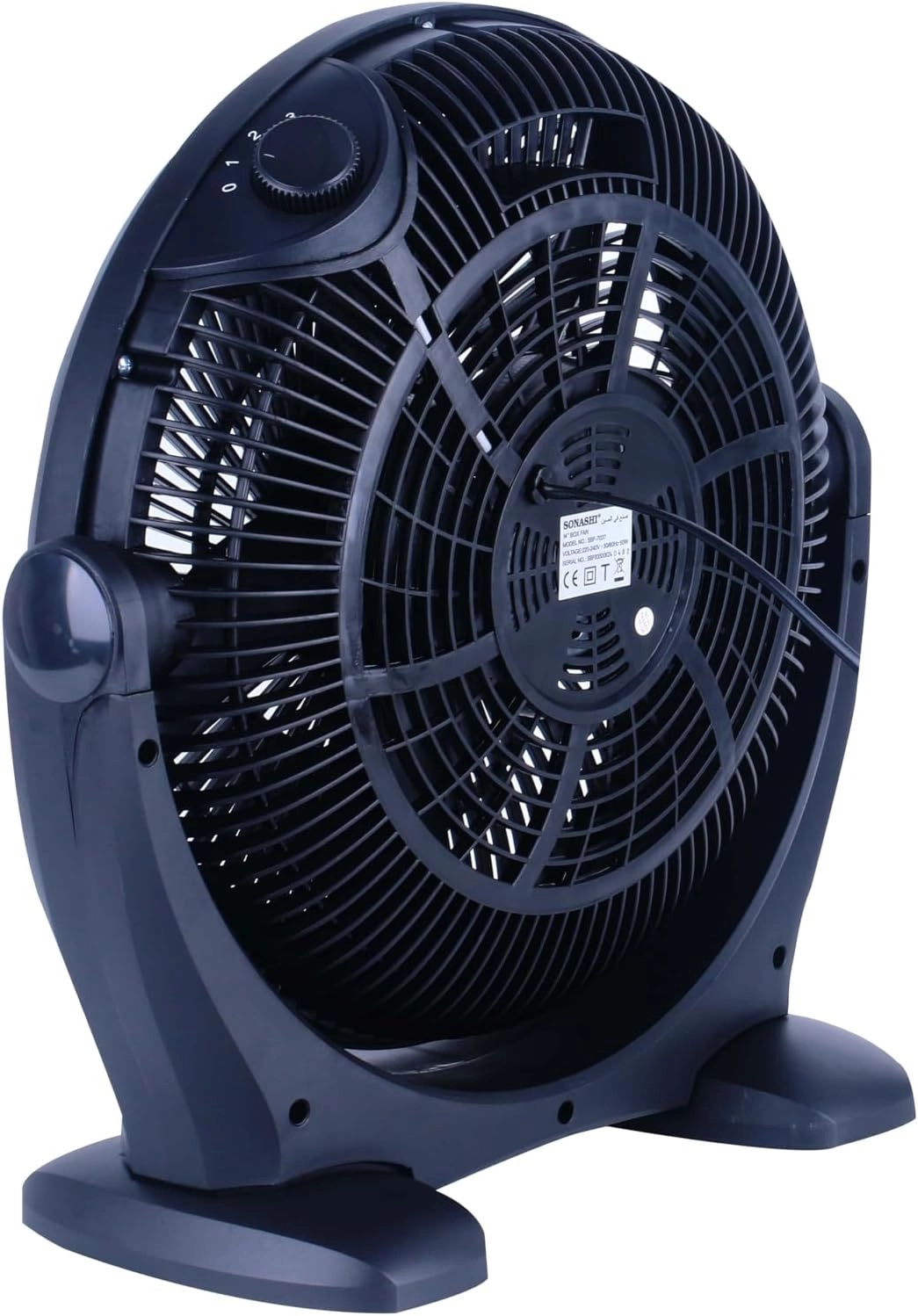 SBF-7037 - 14 Inch 3 Speed Black