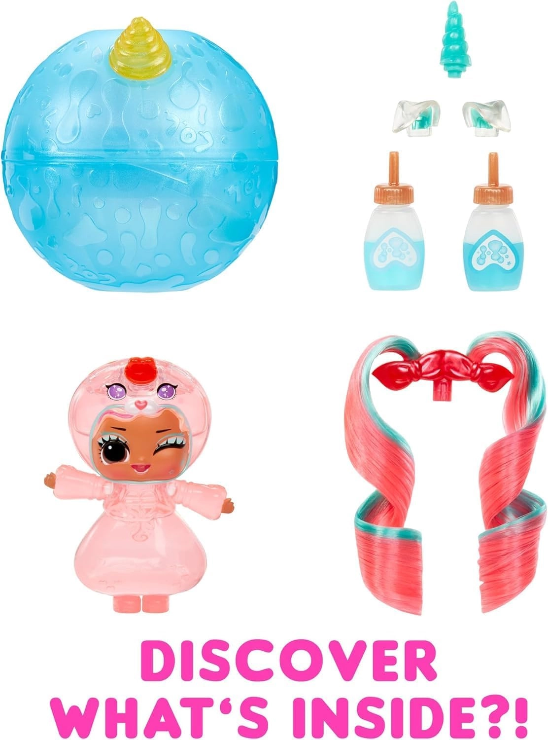 Unicorns Tots - 1 Doll Lava Lamp Experience Ages 4+