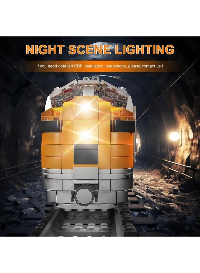 MOC EMD F7 (12018) - with Rail/Motor APP Remote Control