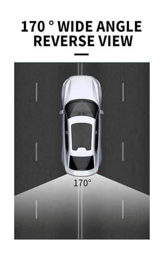 Rear View Camera Fisheye - Night vision Wired 1080P