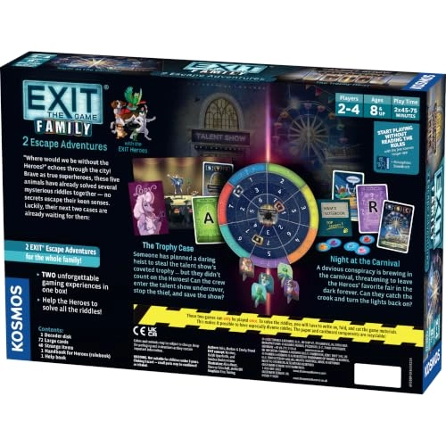 EXIT: The Game: Family - The Trophy Heist, Night at the Carnival vol. 2