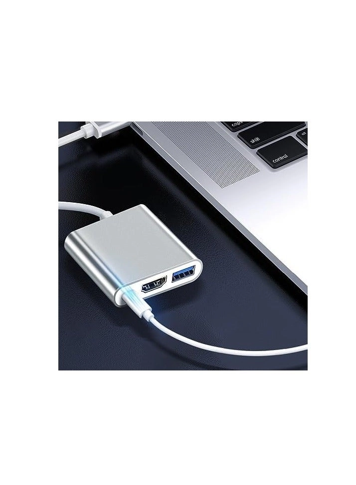 3 in1 USB C Hub
