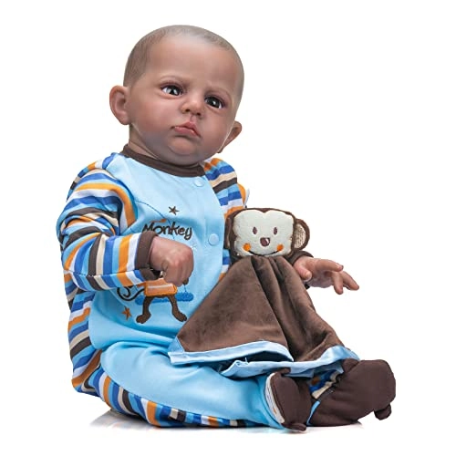 Cameron Reborn Baby Doll - 24 Inch Brown Eyes