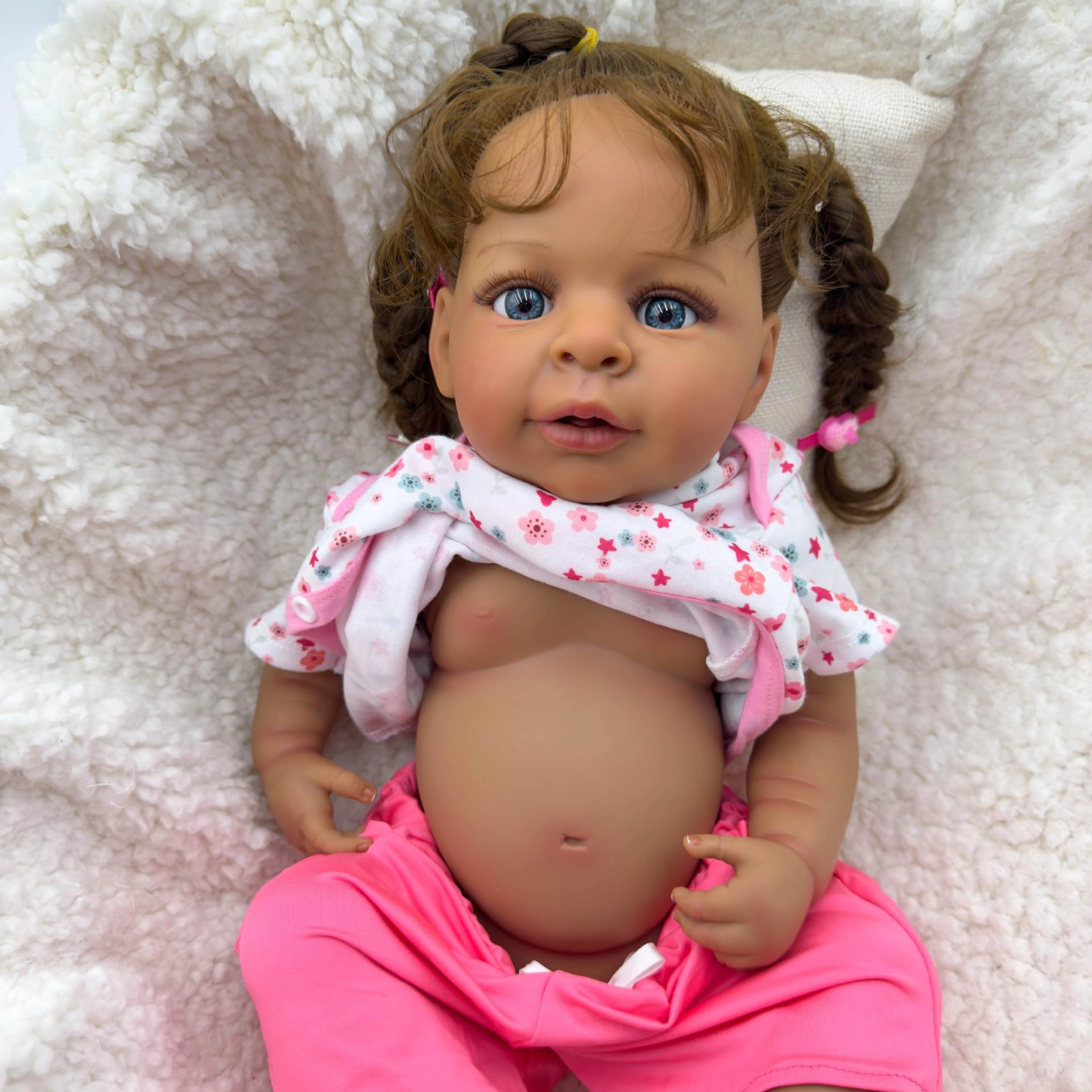 GYCV Reborn Baby Doll - 19 Inch Silicone Ages 3+