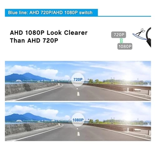 Rear View Parking Camera - Night Vision Wire