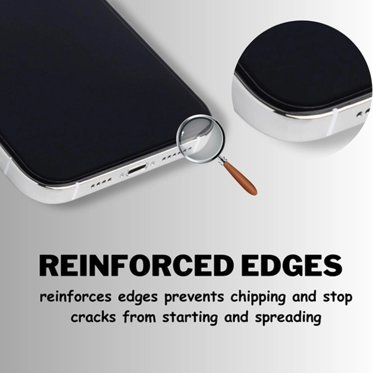 Clear Tempered Glass Screen Protector for iPhone 14 Pro Max