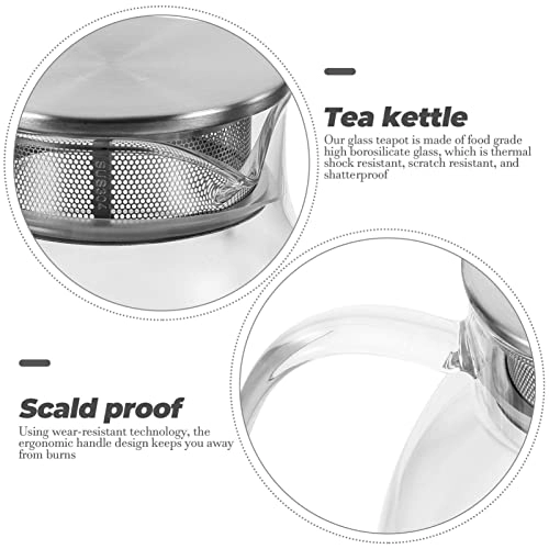 Glass Kettle - Glass 500 Milliliters