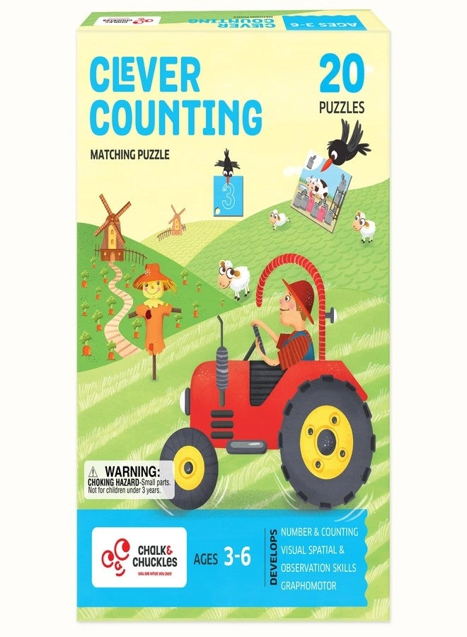 CHALK AND CHUCKLES Clever Counting - 3, 4, 5, 6 Years 2 Piece