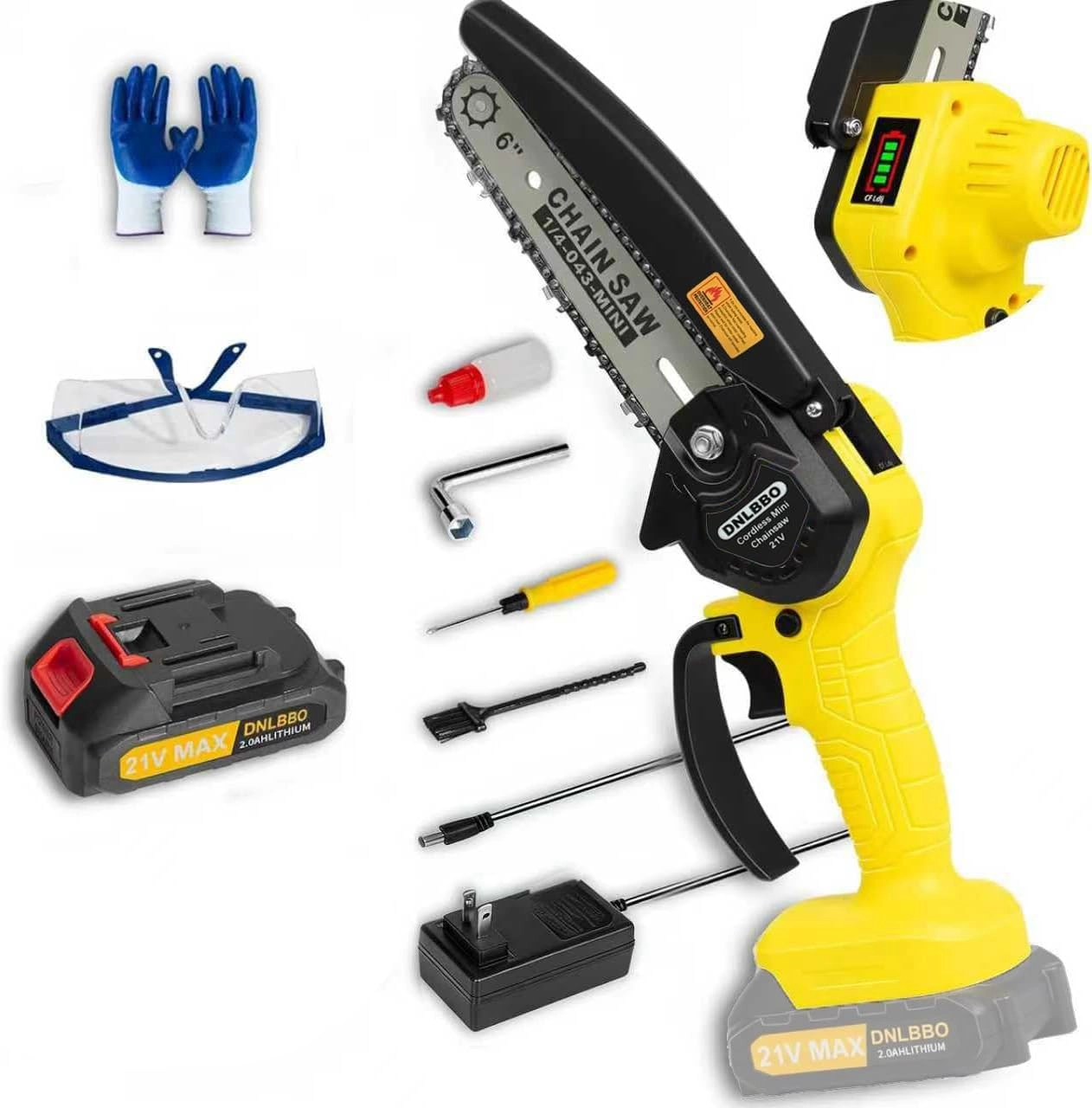JPOWTECH Mini Chainsaw - 550 watts