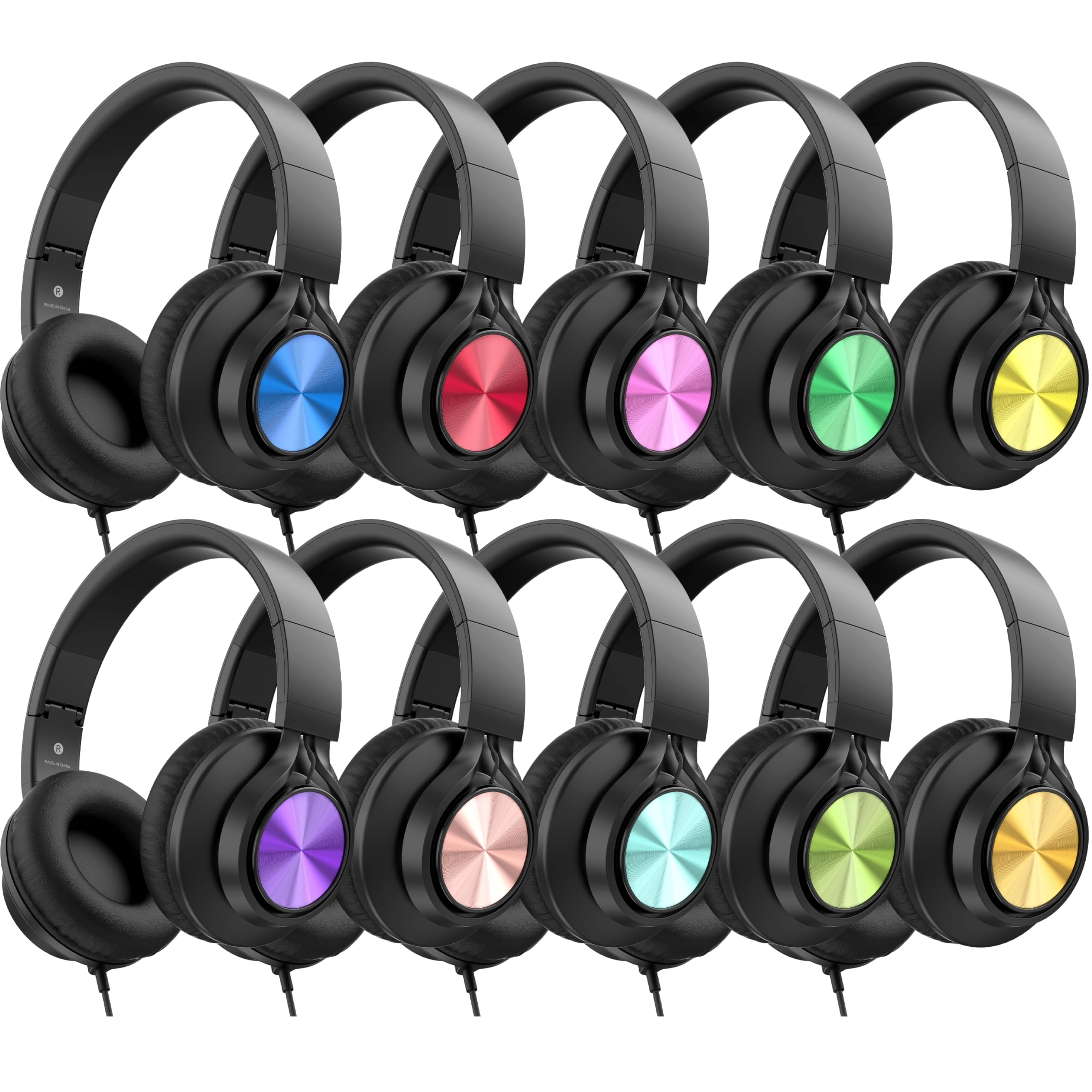 C8 Wired Headphones Pack