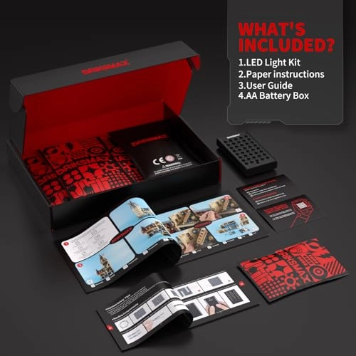 2.0 Light Kit for LEGO Hogwarts Castle The Main Tower 76454