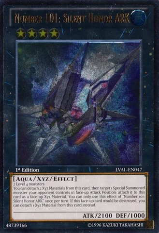 Yu-Gi-Oh! Number 101 Silent Honor ARK LVAL-EN047 - English