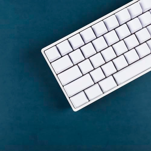 Blank Thick PBT OEM Profile 61 ANSI Keycaps - Wired