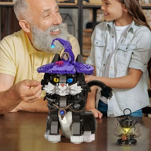 Magic Cat Building Set (7047) - Black and White 8+