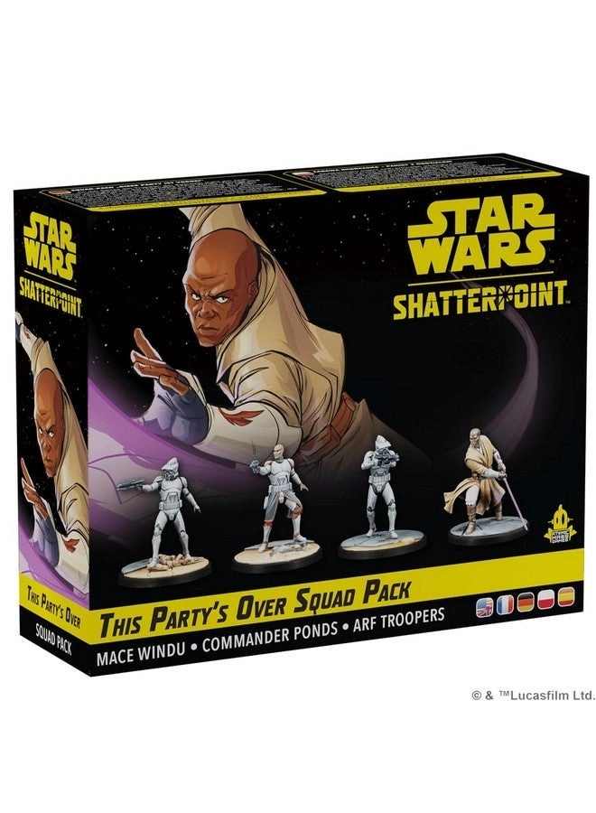 Star Wars Shatterpoint: This Party'S Over Squad Pack