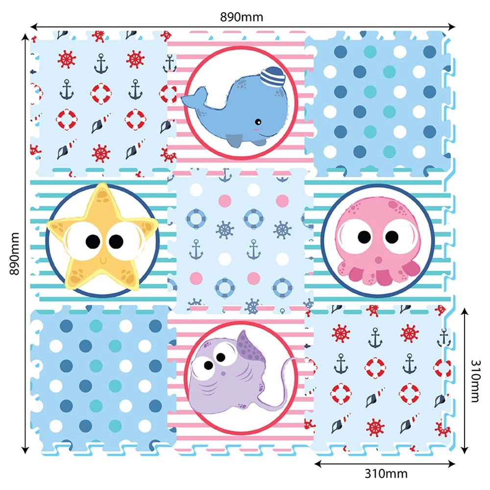 Sea World Puzzle Mat - 10 months