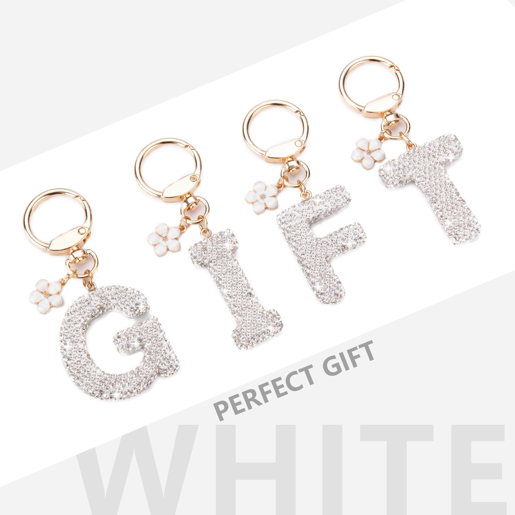 Initial Keychain - Letter