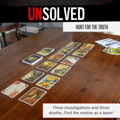 Unsolved: Der Jagd-Unfall - Card Game