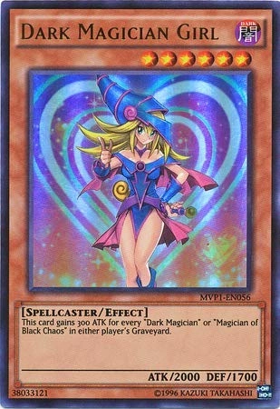 Yu-Gi-Oh! Dark Magician Girl MVP1-EN056 - Unlimited Edition