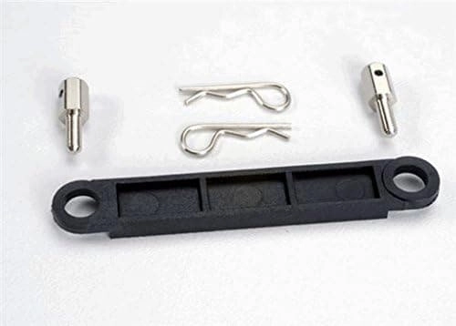 Traxxas Battery Hold Down Plate - Rustler Black