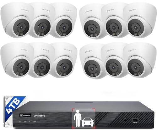 NVR PoE Security Camera System - 16 Channel