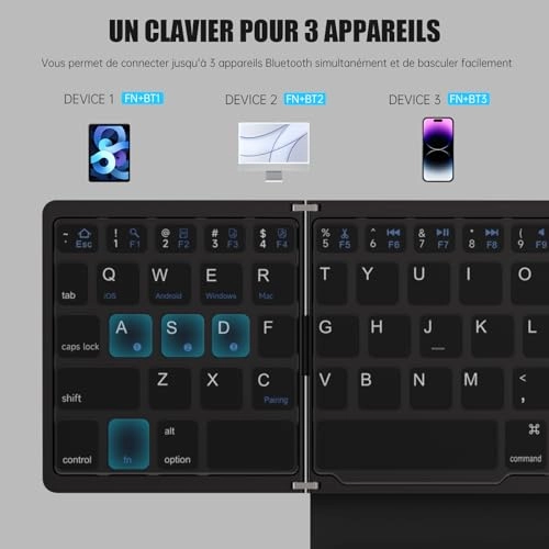 Foldable Wireless Keyboard