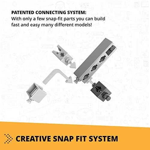 CREATIVE BUILDER WHEELED LOADER MACHINERY (CB-M20) - 3-in-1 Multicolor