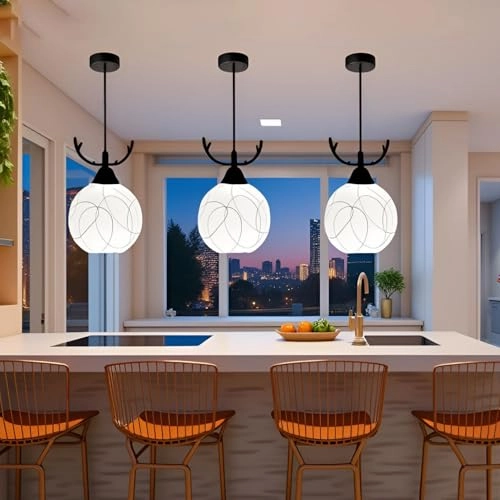 Hanging Light - Deer Pack of 3 E27