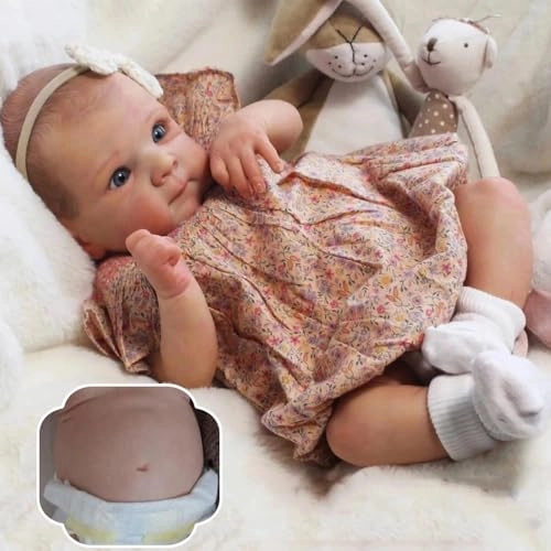 Bettie Reborn Baby Doll - 18 Inch Vinyl Girl Ages 3+