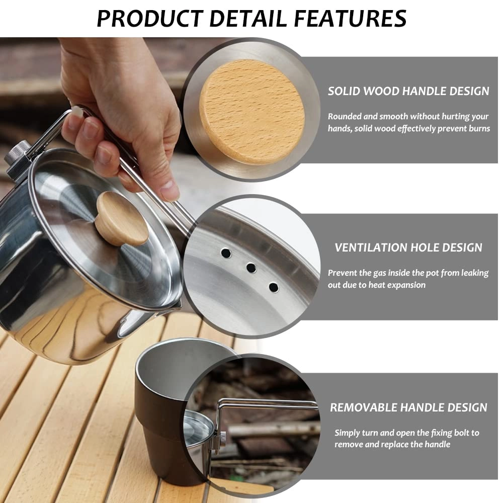 Camping Pot - 1 piece 1L