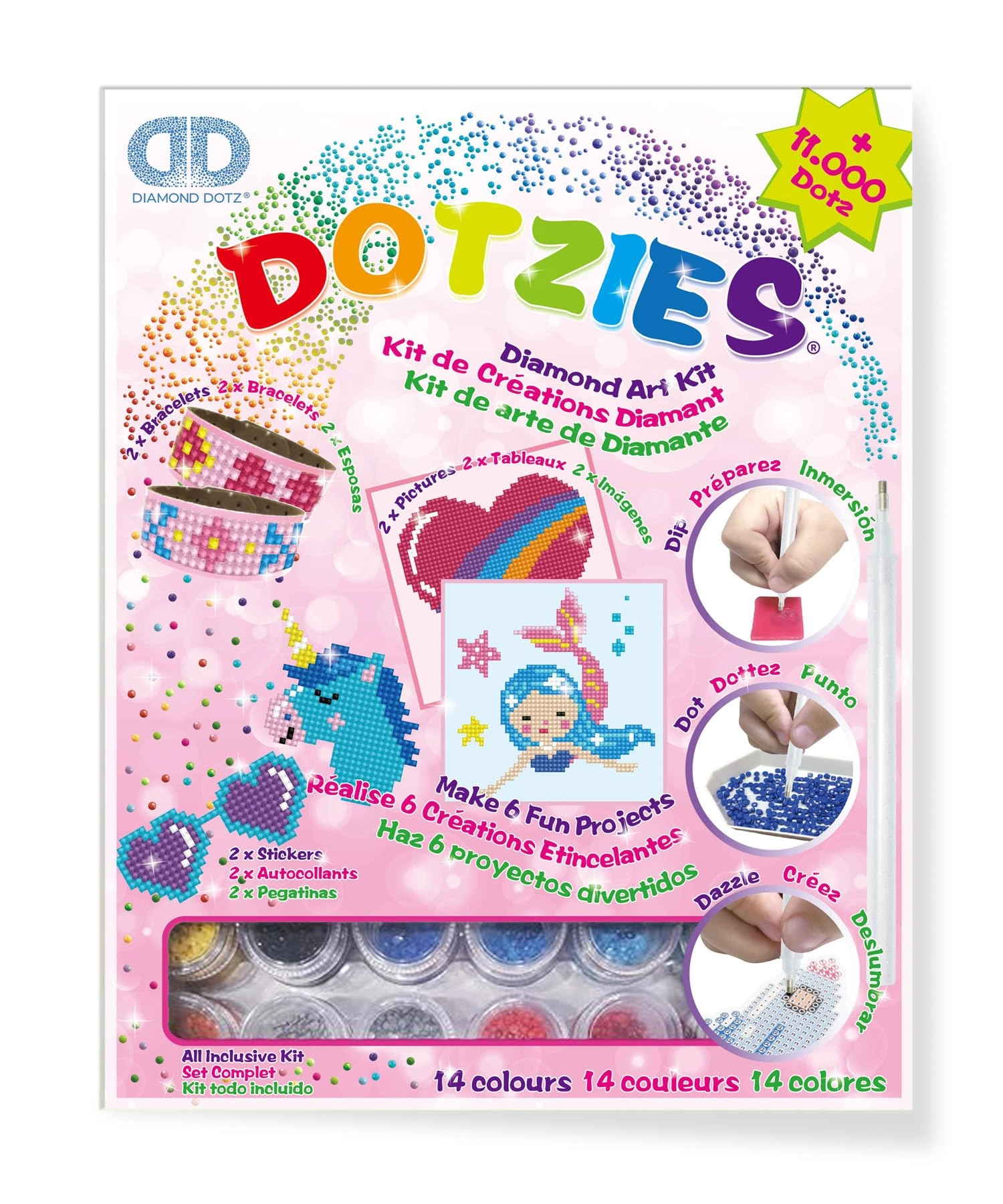 Bandai Dotzies Art Kit - Fantasy
