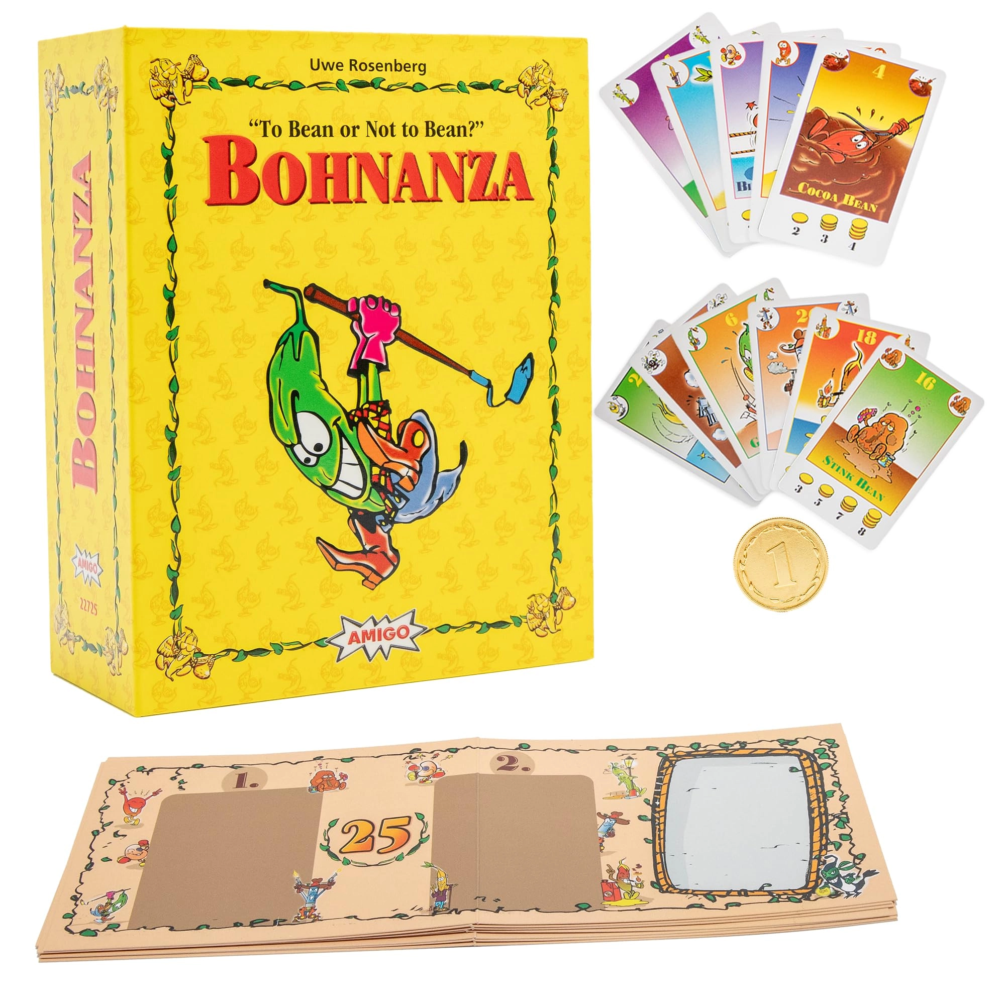 Bohnanza: 25th Anniversary Edition - Card Game