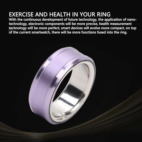 Smart Ring Health Tracker - IPX8 Waterproof 20mah Approx. 7 Days