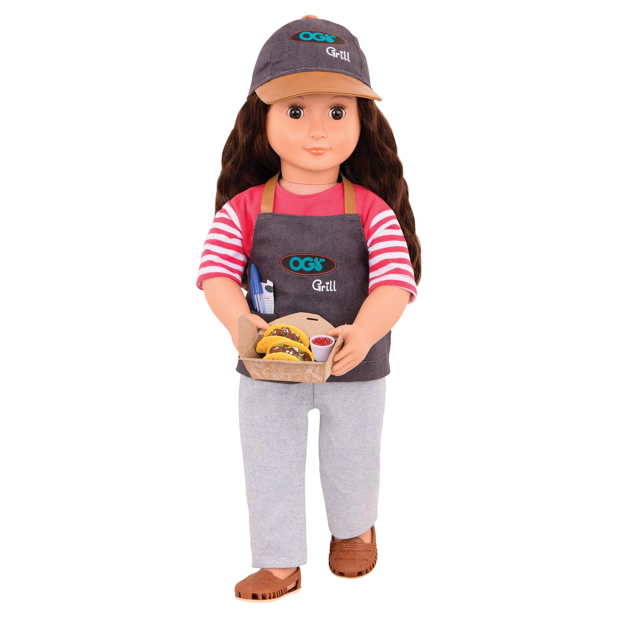 Our Generation Rayna Doll - 46cm Deluxe Food Truck Ages 3+