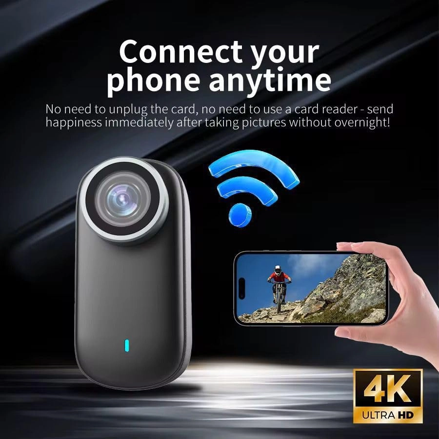 Thumb Sports Camera - 4K