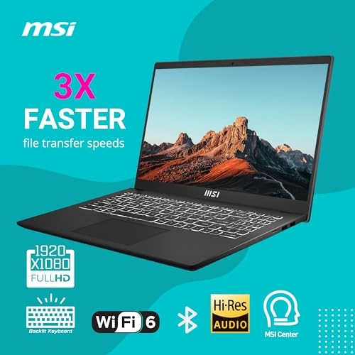 Modern 15 MODERN15-9S7-15H112-852 - 15.6'' Core i7-1255U 16GB 512GB SSD