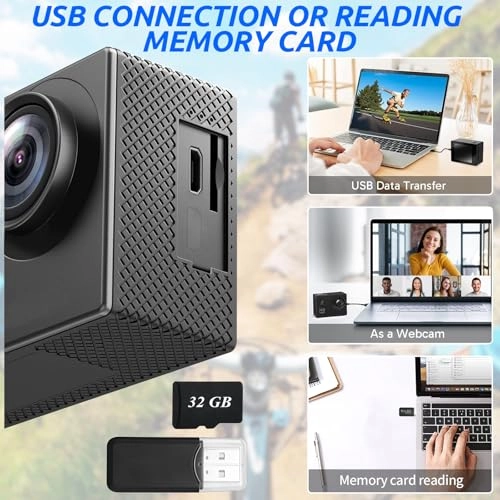 HD Sports Camera - 1080P 30FPS Kit