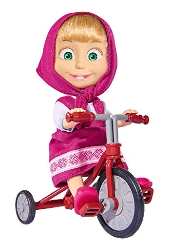 Masha Doll - 12cm Tricycle Ages 3+