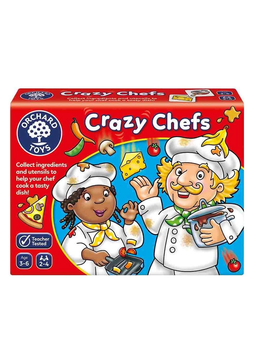 Orchard Toys Crazy Chef - 3 years + 49 pieces