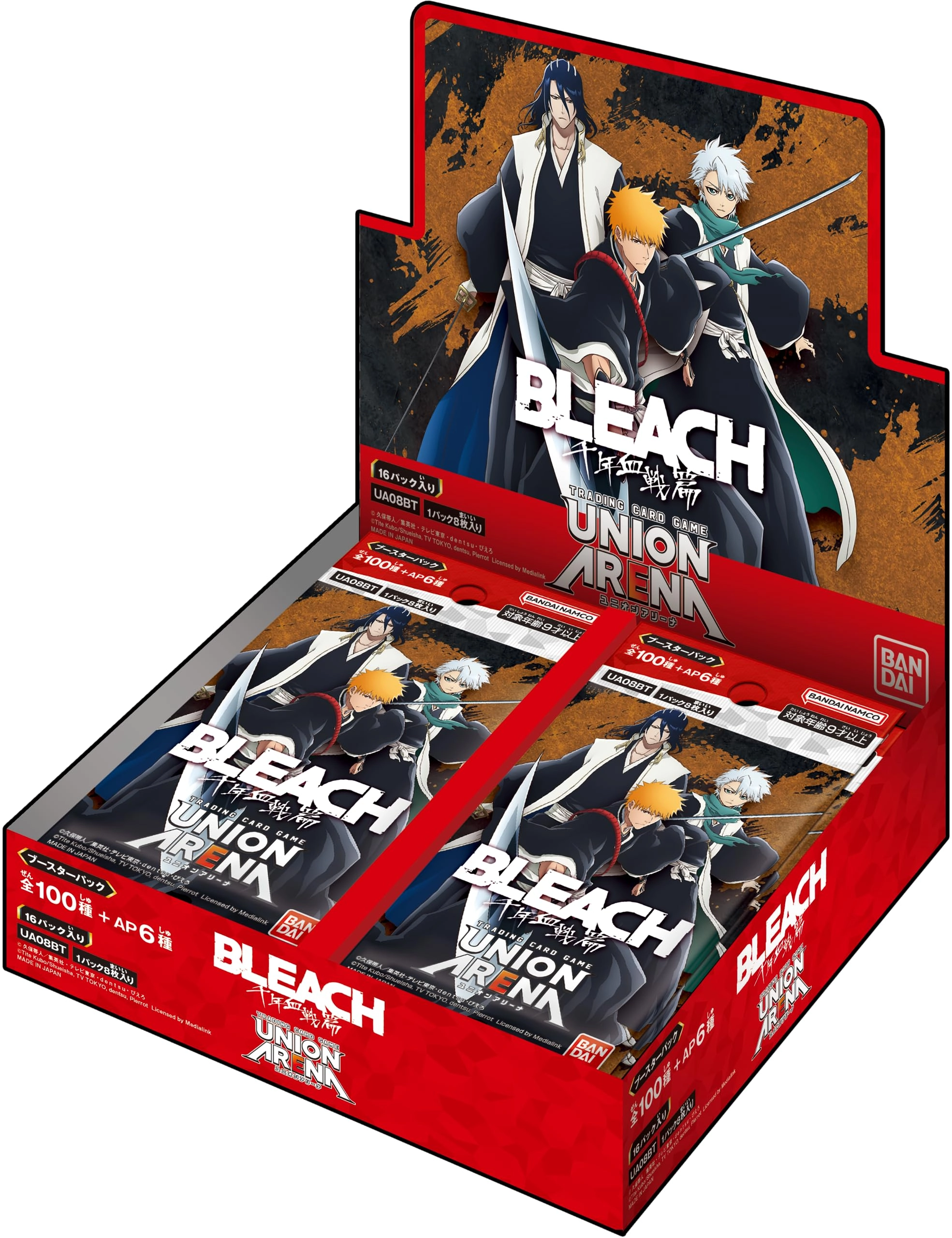 バンダイ(BANDAI) Bleach Millennium Blood Warfare Booster Pack - 8 pcs