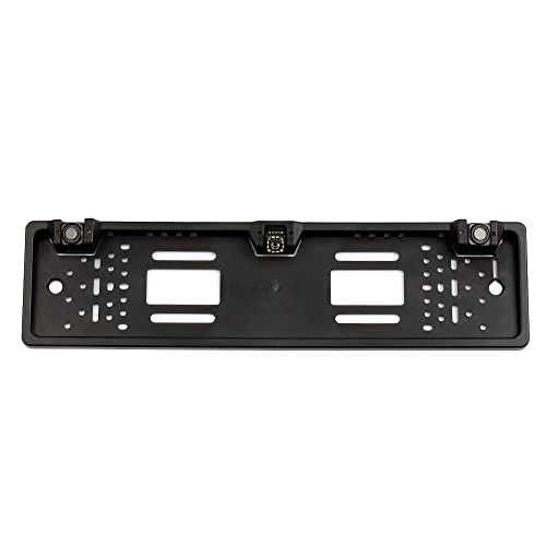 License Plate Frame Backup Camera - 12 LED 1080P Night vision + Reversing Radar System - 2 Parking Sensors