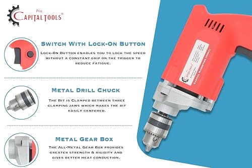 Drill Machine - 450W Corded Electric